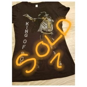 Sold!!! Michael Jackson King of Pop shirt